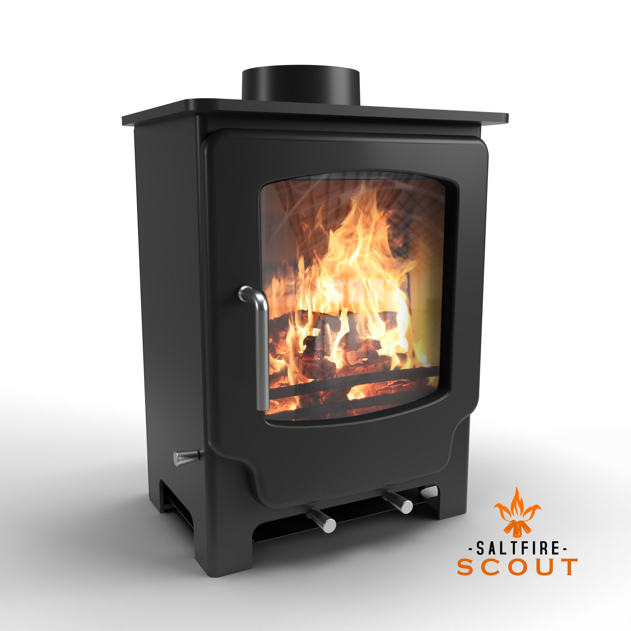 Saltfire Scout Multifuel Stove 4.1KW - Eco Design Ready