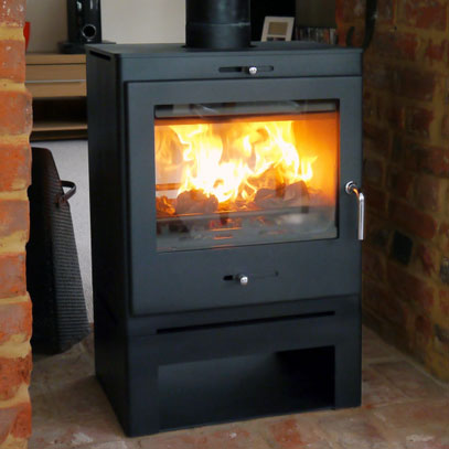 Bohemia 60 Cube Double Sided Multi Fuel Stove 6kW