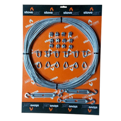 KWPro - 125mm - Guy Wire Kit 30 Metres (92-GW30)