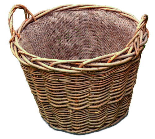 Wild Willow Small Log Basket