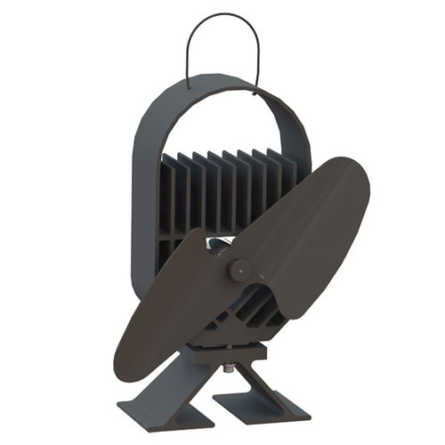 Ecofan 8203 AirDeco Stove Fan & Free FS2 Stove Pipe Thermometer