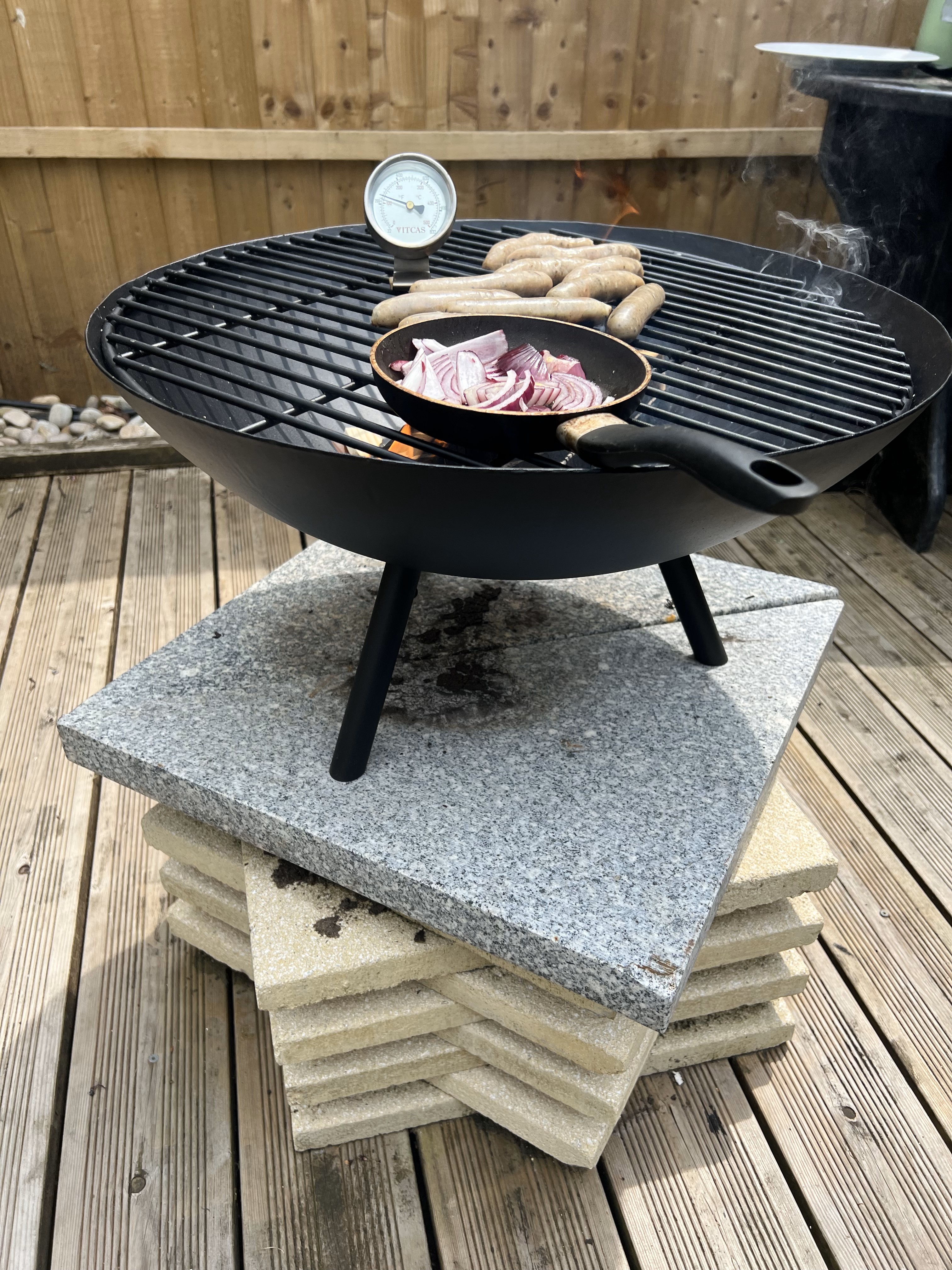 Fire Bowl and Grill Kit