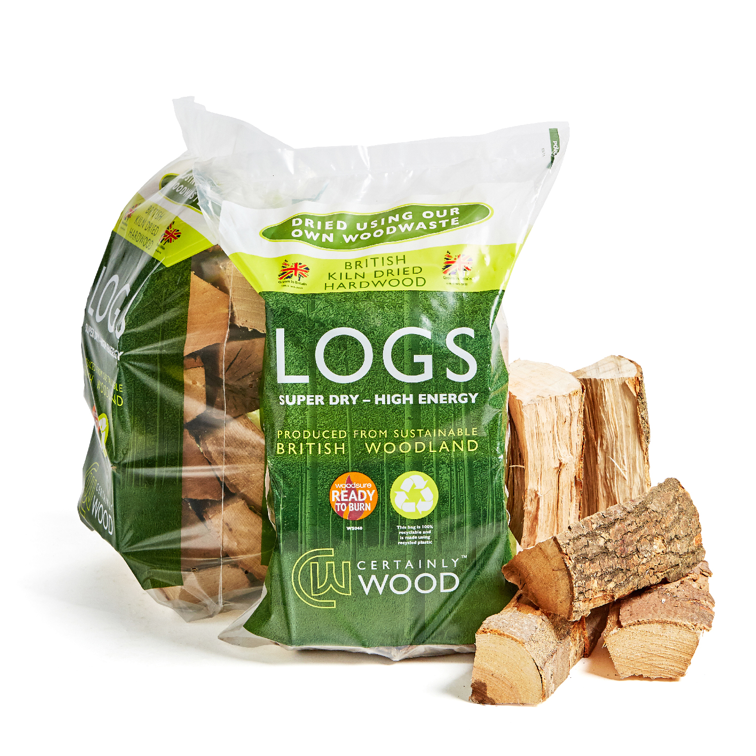 Kiln Dried Logs - Bag
