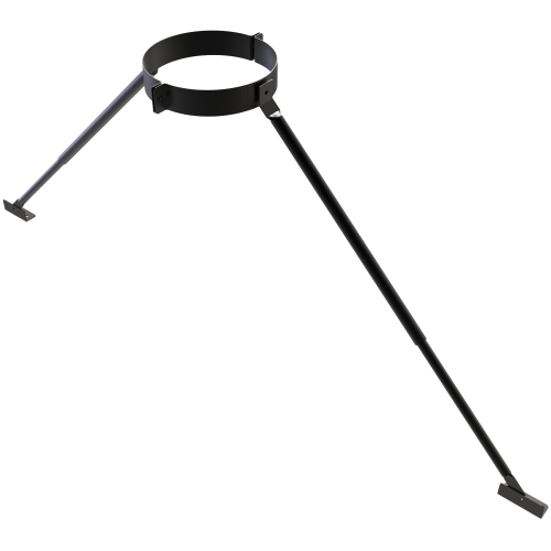 KWPro - 125mm - Roof Brace Kit - Black (175mm Actual Diameter) (58-125-123)