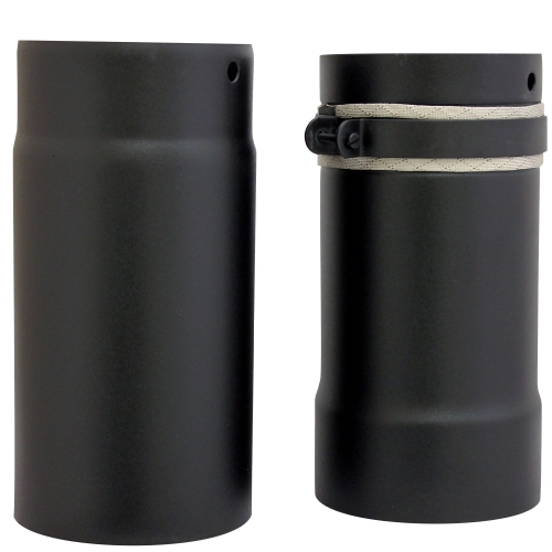 Vit Smooth - 150mm - 250mm 2 Part Adjustable Length - Matt Black (67-150-022)