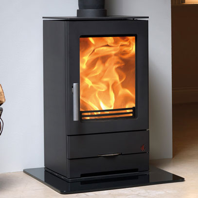 ACR Trinity 1 Eco Contemporary Wood Burning Stove 5kW - DISPLAY MODEL
