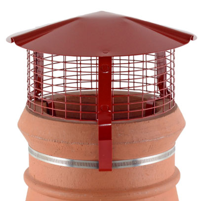 Brewer Birdguard - Aluminium - Gas - Terracotta