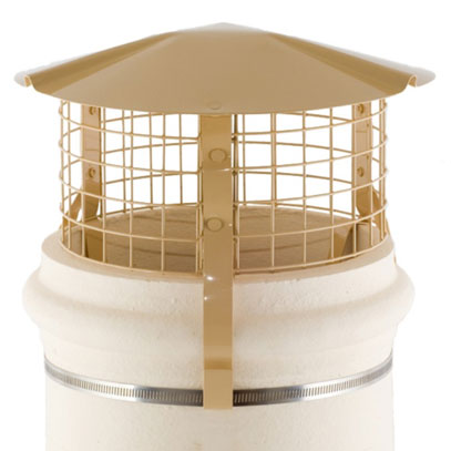 Brewer Birdguard - Aluminium - Solid Fuel - Buff