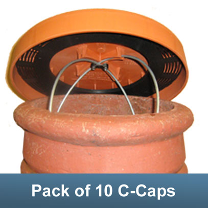 C-Cap - Terracotta - Pack of 10