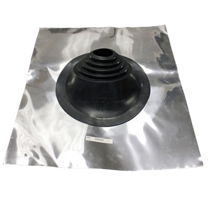 FlueFlash 2 - Aluminium - EPDM Black - 175mm-275mm Dia. (12-2-TILE)