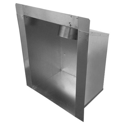 Flue Gas Collector Flue Box - 125mm (8-FGC-SF)