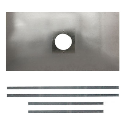 Register Plate (J) - 180/200mm Hole - 900mm x 600mm - No Access Hole (94-REG-J)