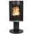 MI Fires Ovale  P - Tall on Pedestal - Wood Burning Stove 5kW - EcoDesign Ready - view 1