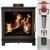 MI Fires Loughrigg Stove & WOOD Flue Pack - 125mm Stove Pipe to 125mm Liner - 10 Metres - view 1