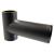 KWPro - 150mm - 90 Degree Tee Long - Black (37-150-045) - view 1