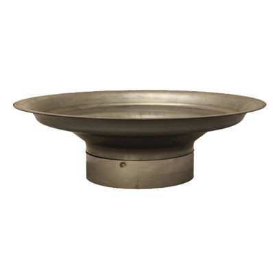 Spun Pot Liner Adaptor - 9 inch Clay Liner to 6 inch Spigot (28-SPLA-96)