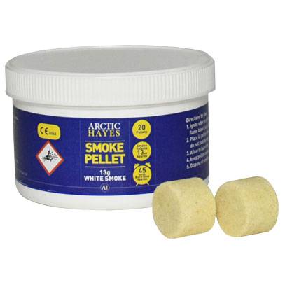 Smoke Pellets - 13g AX White (Tub of 20)