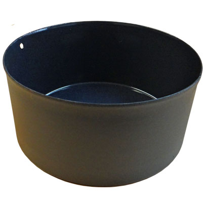 Stove Pipe - 100mm - Soot Box - Matt Black