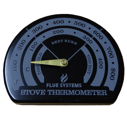 Stove Pipe Thermometer - Magnetic - Fluesystems FS2