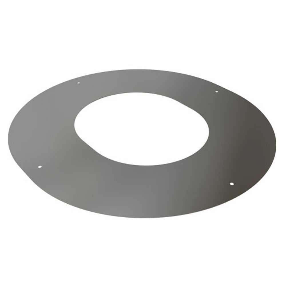 KWPro - 100mm - Round Finishing Plate 45 Degrees One Piece (150mm Actual Diameter) (15-100-114)