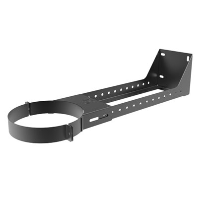 KWPro - 200mm - Wall Support 210mm-420mm - Black (58-200-055)